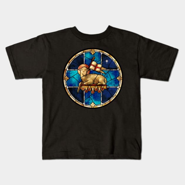 Lamb of God Kids T-Shirt by SenecaReads